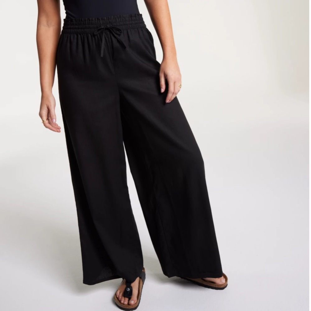 CALIA Women's High Waisted Cover Up Swim Pant